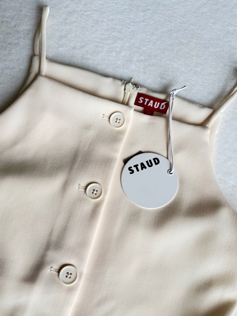 NWT ✨STAUD
STAUD UNA DRESS ECRU NWT XS - Picture 5 of 6